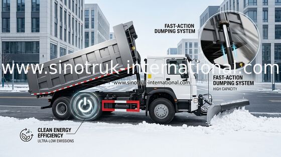 Tipper Dump Truck SINOTRUK HOWO 25tons 371HP 10 roda LHD 10-25CBM ZZ3257N3647A