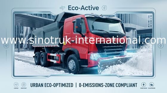 Tipper Dump Truck SINOTRUK HOWO A7 30 ton untuk Mining ZZ3257N3647N1