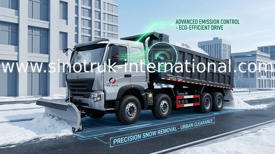 Tipper Dump Truck SINOTRUK HOWO A7 31 Ton Untuk Konstruksi ZZ3317N3567N1