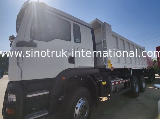 Truk dump Sinotruk HOWO TX dengan mesin 400HP dan standar emisi Euro 2