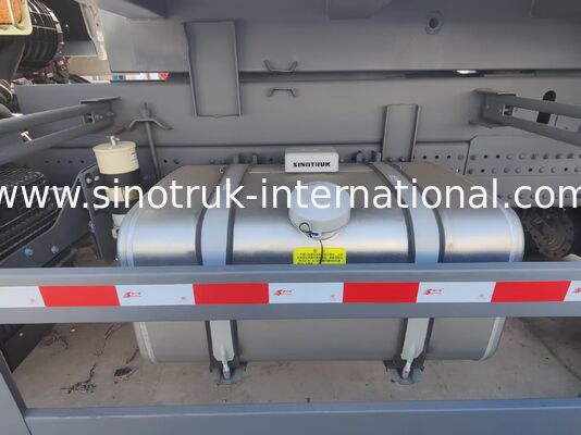 Truk dump Sinotruk HOWO TX dengan mesin 400HP dan standar emisi Euro 2