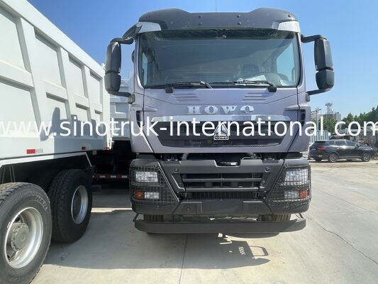 SINOTRUK TX Model 400HP 8X4 Tipper Dump Truck Konstruksi Front Lifting kustomisasi pelanggan