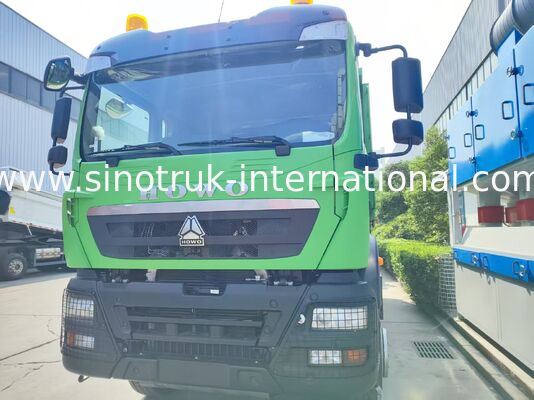 Pabrik Langsung HOWO TX 371HP 6X4 Tengah Lifting Dump Truck, 40-60 Ton Kapasitas Beban, 20CBM Cargo Box, ganda 16 Ton Axle Belakang, tunggal 9,5 Ton Axle Depan, 13R22.5 Ban