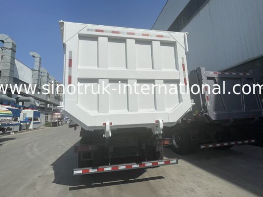 HOWO-NX Dump Truck dengan 380HP Weichai Engine, Electric Tarpaulin, dan Heavy-duty Manganese Steel Cargo Box