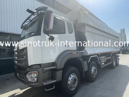 HOWO-NX Dump Truck dengan 380HP Weichai Engine, Electric Tarpaulin, dan Heavy-duty Manganese Steel Cargo Box
