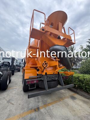 HOHAN SINOTRUK Concrete Mixer Truck 371HP White Euro II Customized color option