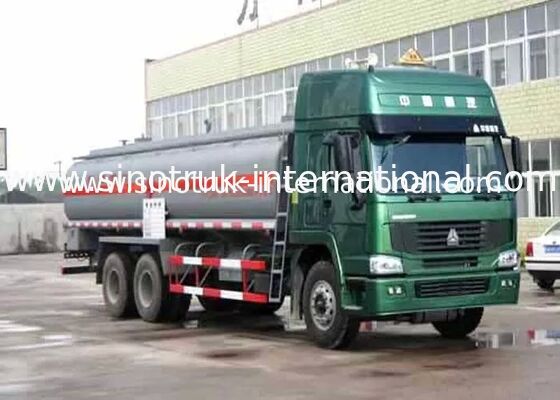 SINOTRUK HOWO 16-20CBM truk tangki bahan bakar 6X4 LHD 290HP Euro2 Tank Tank