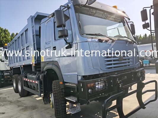 Truk Jungkit SINOTRUK HOWO 371 6×4, Kabin HW76, Bak Tengah 5600mm