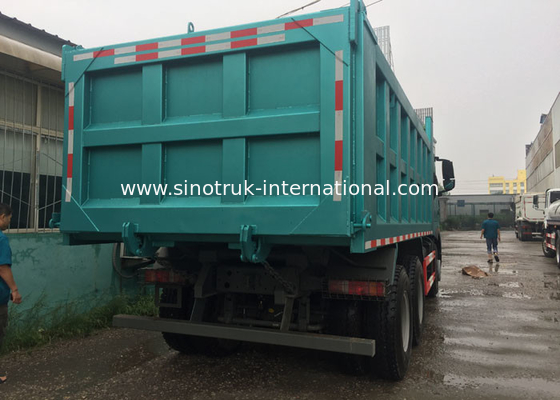 SINOTRUK HOWO A7 Tipper Dump Truck Untuk Konstruksi 30 - 40 Ton RHD 10 Roda