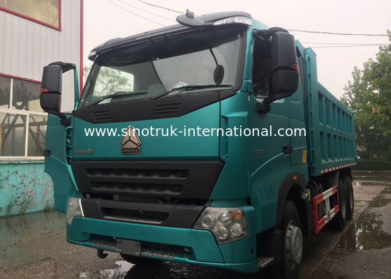 SINOTRUK HOWO A7 Tipper Dump Truck Untuk Konstruksi 30 - 40 Ton RHD 10 Roda
