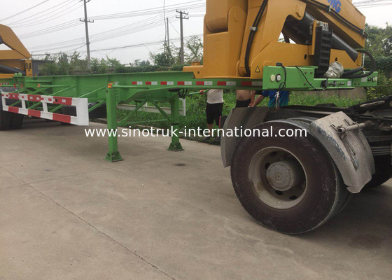 Side Lifter 3 As Truk Mounted Crane 20ft 40ft FUWA Merk Tri Axle