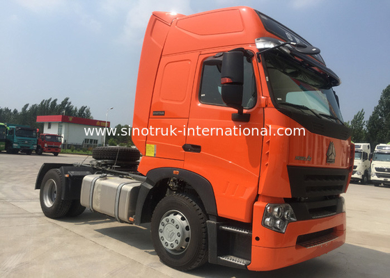 Euro 2 Tractor Trailer Truck / Kapasitas Besar HOWO Tractor Dump Truck