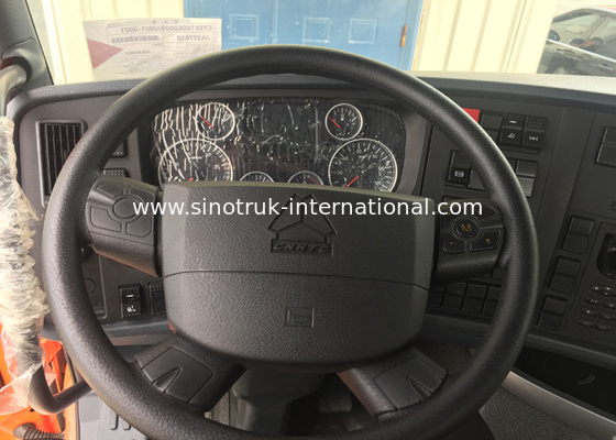 Euro 2 Tractor Trailer Truck / Kapasitas Besar HOWO Tractor Dump Truck