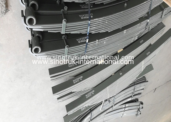 Suku Cadang Truk Heavy Duty Logam Pegas Daun Untuk Bagian Trailer Semi Truk