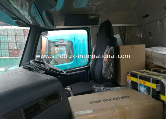 6 Oleh 4 Sepuluh Roda Konstruksi Tipper Truck Untuk 10 Meter Kubik, Transmisi HW13710