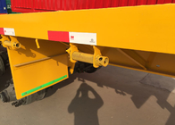 3X13 Ton FUWA Axles Flatbed Cargo Trailer Penuh