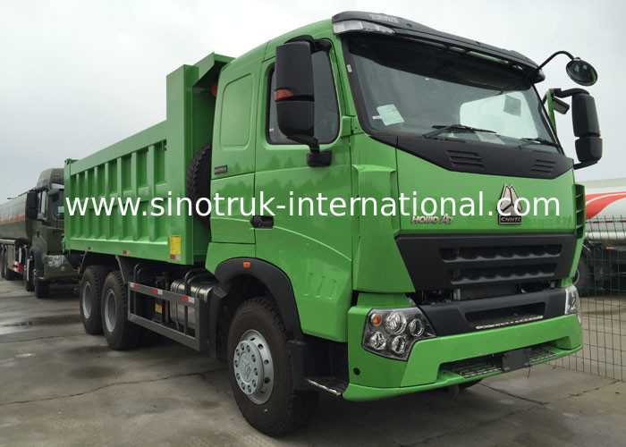SINOTRUK HOWO A7 Tipper Dump Truck 25 - 30 Tons 10 Wheels RHD For Mining ZZ3257N3847N1