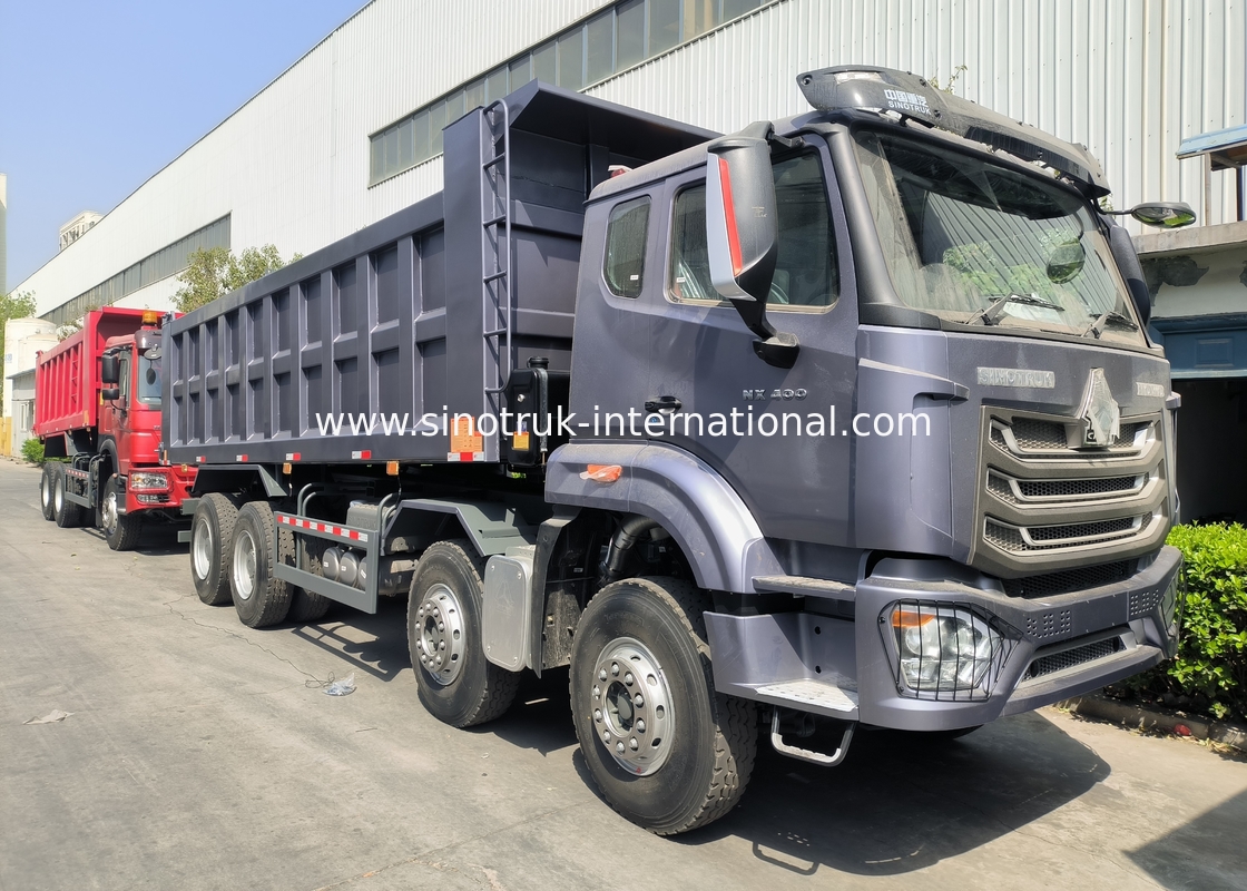 5300*2300*1500mm Kargo Box Heavy Duty Dump Truck Untuk Pengangkutan Kargo Ringan RHD / LHD Jenis Mengemudi