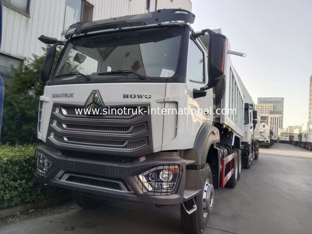 2 Penumpang Sinotruk Hohan Tipper Dump Truck Weichai Mesin 6 × 4 LHD 380HP Dengan Jenis Transmisi Manual