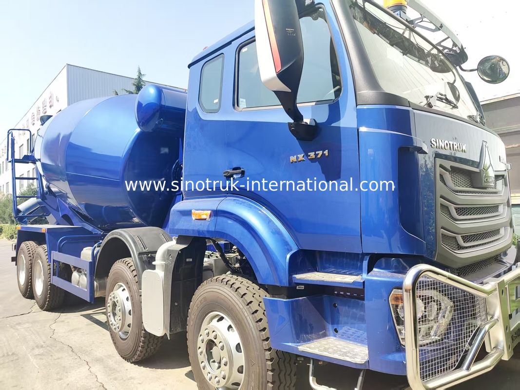 SINOTRUK HOWO NX 371HP 8*4 Truk Mixer Beton 12 Roda, Mixer Beton, Truk Mixer Semen