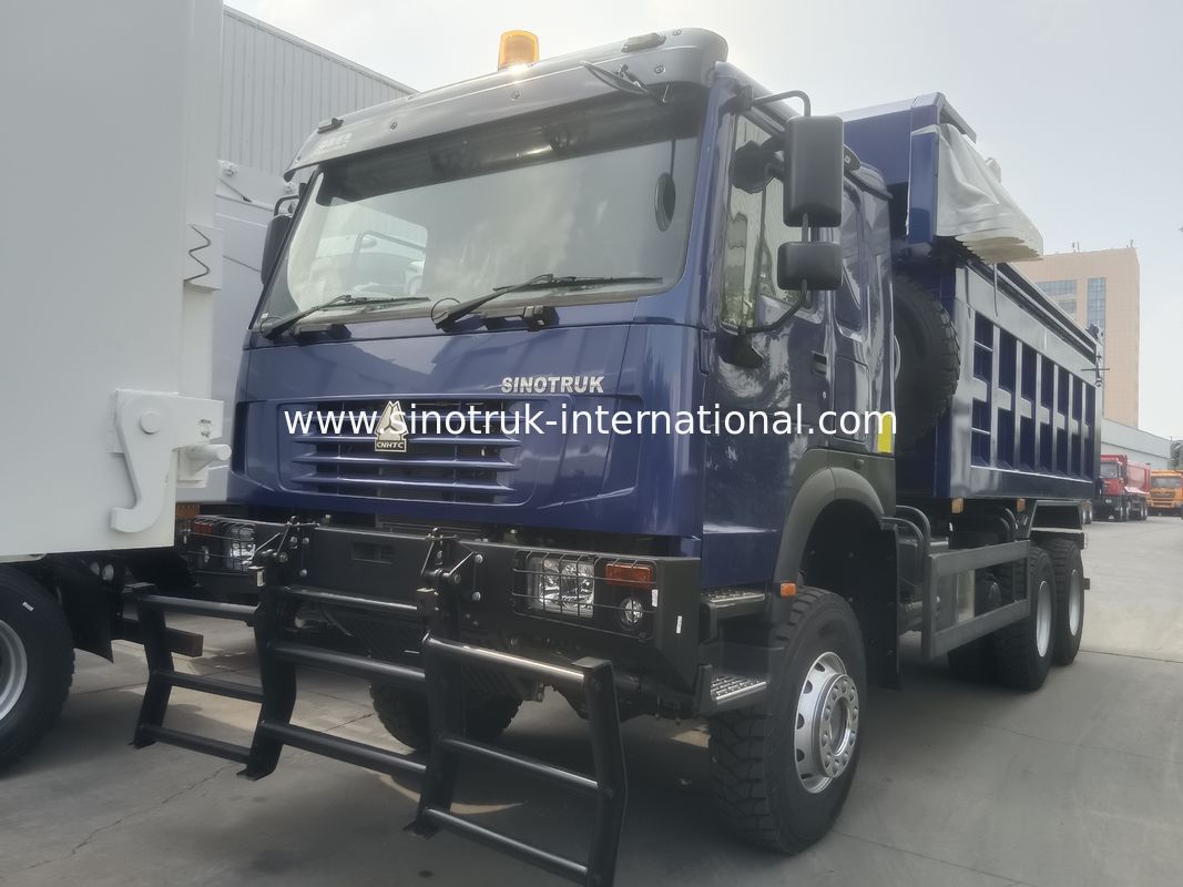 Sinotruk Howo Ghost Face Tipper Dump Truck LHD 6 × 4 371hp 20cbm