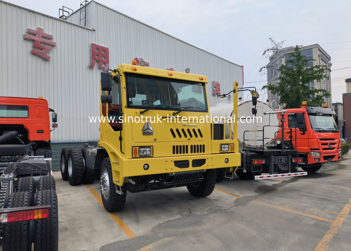 Pengangkut berat serbaguna dengan ukuran kotak kargo 5800*3200*1800mm dan kabin truk HW7D