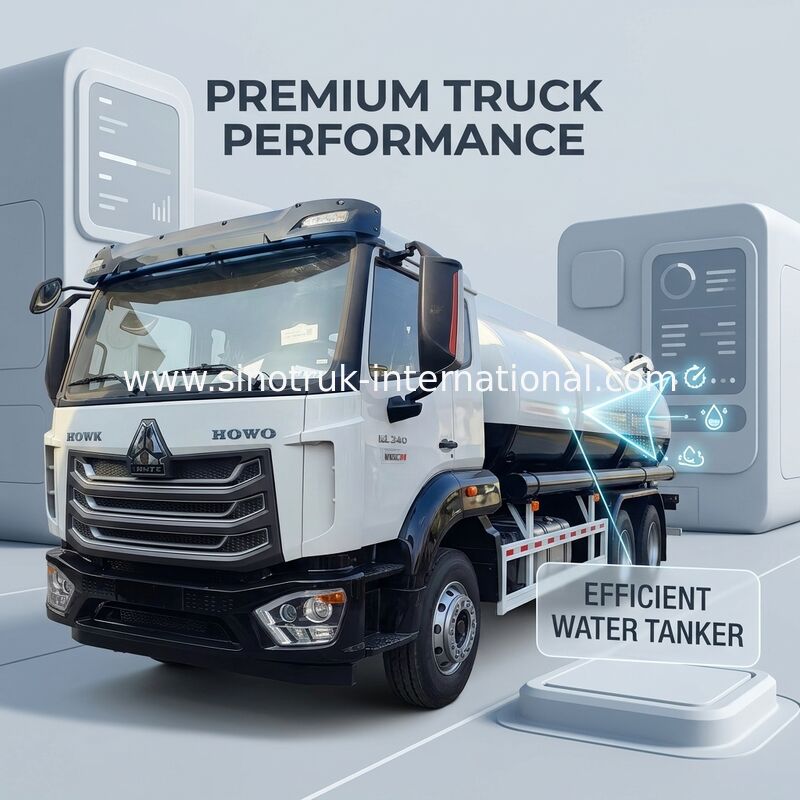 HOWO 300HP 10CBM 4x2 sewage suction truck: kekuatan tugas berat, pembersihan presisi & efisiensi tak tertandingi