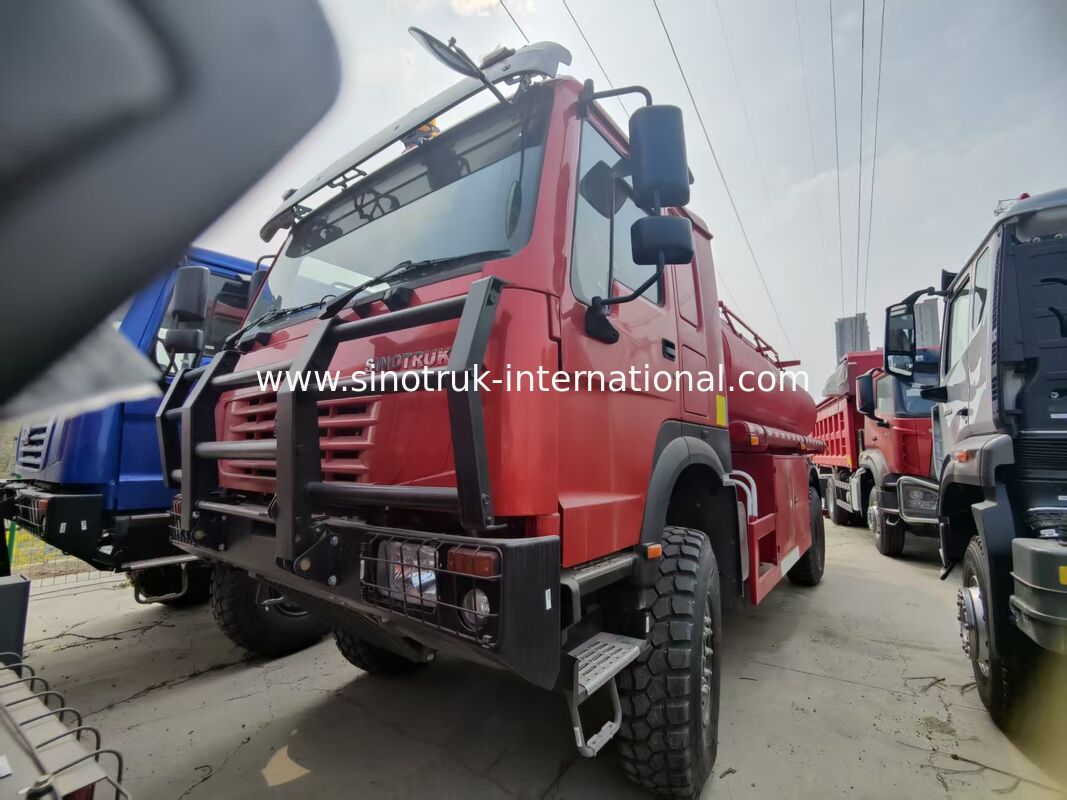 SINOTRUK HOWO Truk Tangki Minyak 290 HP Kapasitas 10 CBM dan Sasis Tugas Berat
