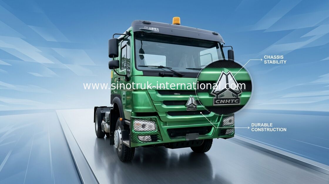 Sinotruk Howo Traktor Traktor Baru 400Hp Lhd 6Wheels 4 × 2