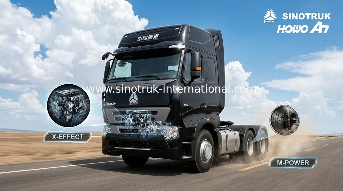 6 × 4 Truk Traktor Kepala Trailer 60-70 Ton Kapasitas Pemuatan Besar, IFA