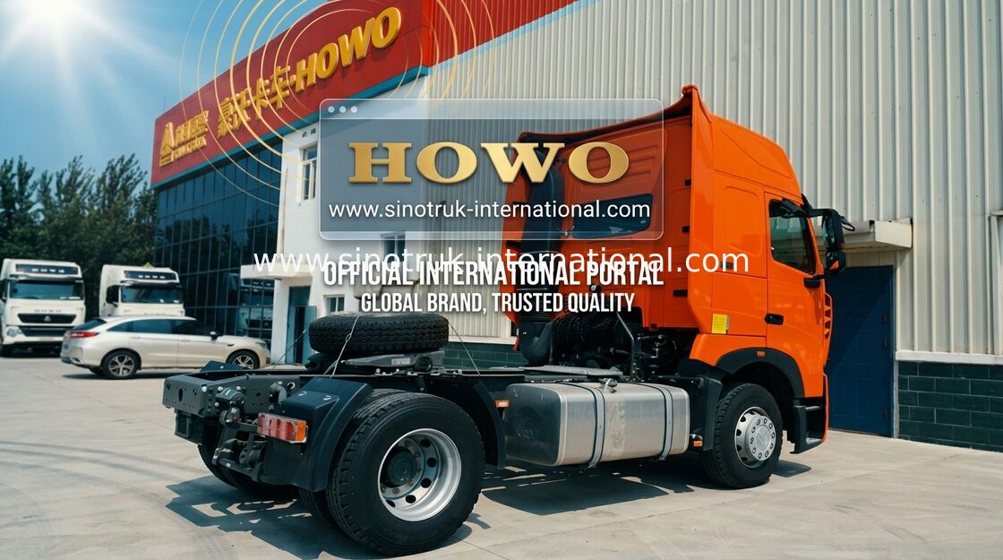 Mesin Diesel Traktor Internasional Kepala Truk LHD 4X2 Drive Tipe Euro 2