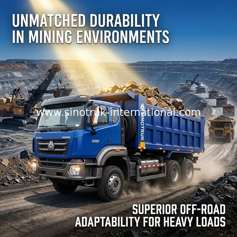 30-40 Ton RHD 10 Roda Tipper Dump Truck SINOTRUK HOWO haohan Untuk Konstruksi