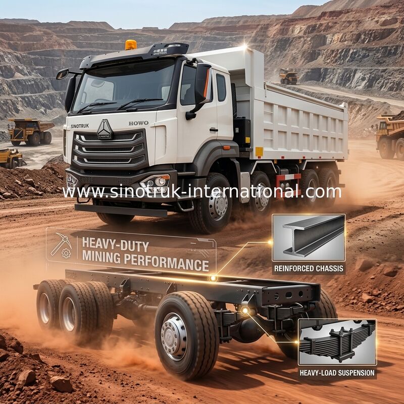 Sinotruk Howo Tipper Dump Truck Baru 380Hp Rhd 12Roda 8×4