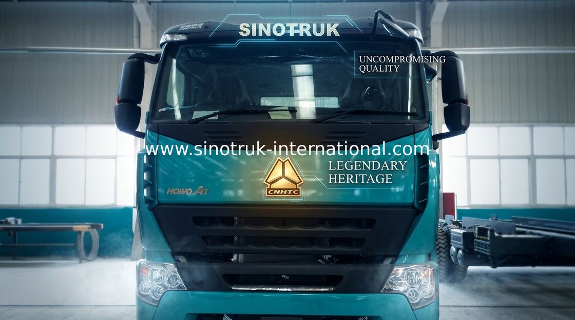 RHD SINOTRUK HOWO A7 Penambangan Tipper Dump Truck ZZ3257M3847N1 A7-P Kabin Panjang Umur