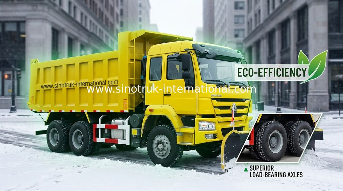 Tipper Dump Truck SINOTRUK Golden Prince 6X4 LHD 290HP 25-30tons ZZ3251M3241W