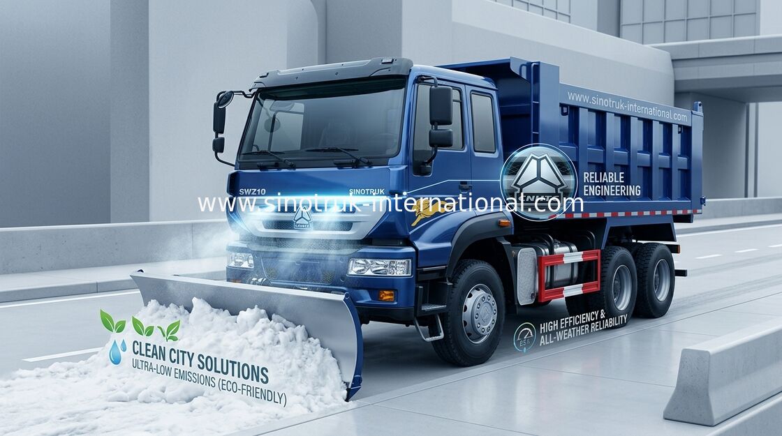 SINOTRUK Emas Pangeran Tipper Dump Truck 290HP 25-30tons 10-25CBM ZZ3251M3241W