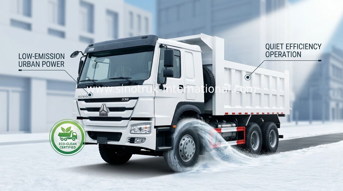 Tipper Dump Truck SINOTRUK HOWO 10 roda 10-25CBM beban 25-40tons ZZ3257N3647A