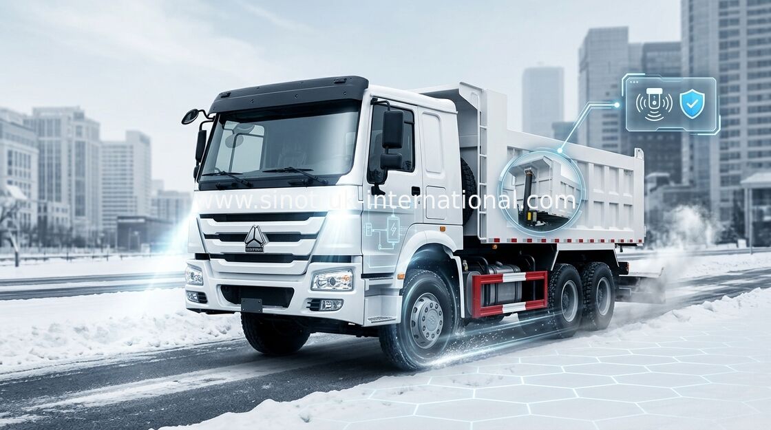 Tipper Dump Truck SINOTRUK HOWO 371HP 6X4 Dapat Memuat 25-40 ton Pasir Atau Batu