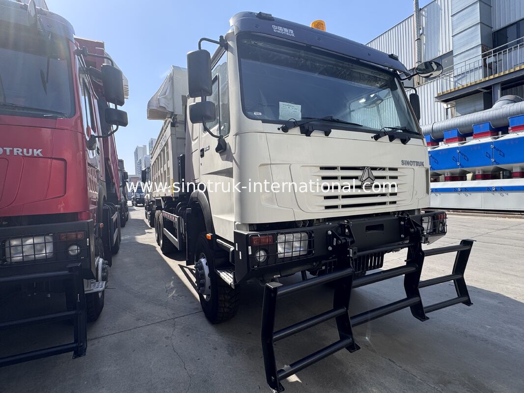 SINOTRUK HOWO Ghost Face Cab 380HP LHD Tipper Dump Truck 6X4