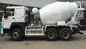 High Efficiency 6CBM 290HP 6X4 LHD Concrete Mixer Truck , Cement Mixture Truck