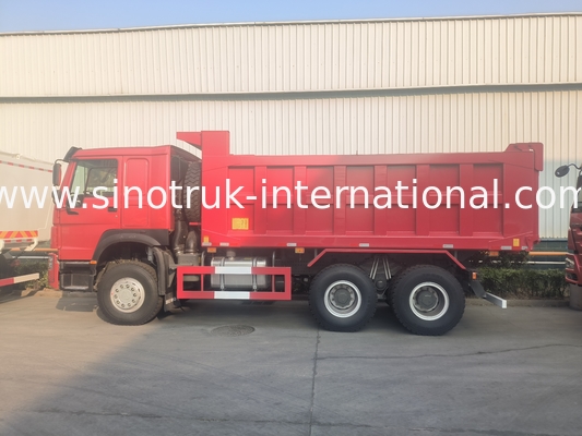 30 - 40 Ton RHD Sinotruk Howo Truk Pengeboran 10 Roda