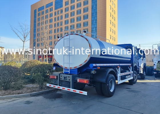 SINOTRUK HOWO 4x2 300HP Blue Chassis dengan 10m3 Tank Air Body