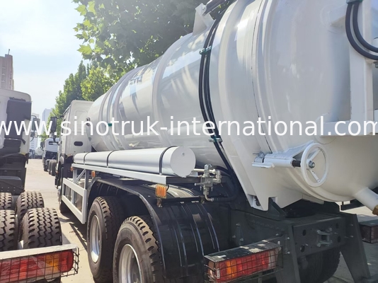 HOWO 6*4 16CBM 380HP Truk Pembersih Limbah Performa Daya Tinggi Memenuhi Solusi Pembersihan Multifungsi yang Efisien