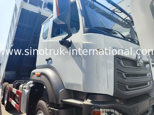 HOWO NX 371HP 6*4 20m³ Truk Sampah Angkat Tengah Performa Tinggi Dengan Bak Muatan Angkat Tengah yang Efisien