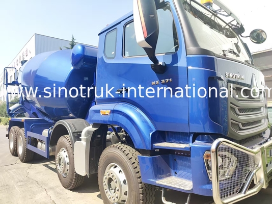 SINOTRUK HOWO NX 371HP 8*4 Truk Mixer Beton 12 Roda, Mixer Beton, Truk Mixer Semen