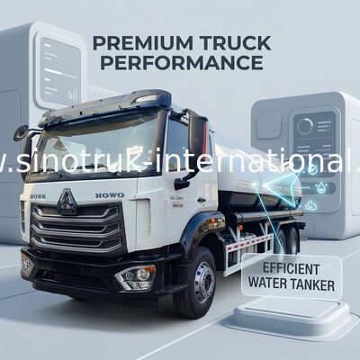 HOWO 300HP 10CBM 4x2 sewage suction truck: kekuatan tugas berat, pembersihan presisi & efisiensi tak tertandingi