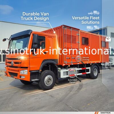 Versatile Powerhouse: Temukan HOWO 4x2 Van Truck's Superior Durability & Cost-Effective Design
