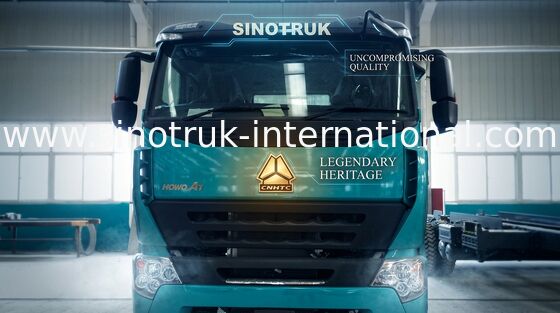 RHD SINOTRUK HOWO A7 Penambangan Tipper Dump Truck ZZ3257M3847N1 A7-P Kabin Panjang Umur