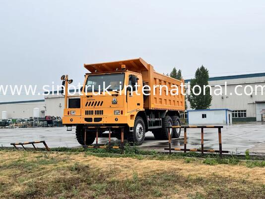 6×4 Mining Tipper 90Ton 430HP LHD SINOTRUK HOWO Untuk Industri Pertambangan