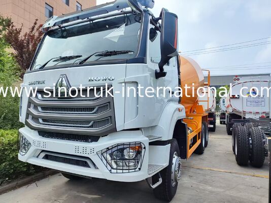 Sinotruk HOWO 6×4 10CBM Truk Mixer Beton | Kabin H77L, Keunggulan Penuh 371HP Pengantar